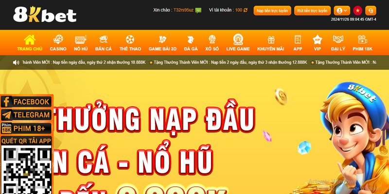 8Kbet và những đặc trưng cơ bản của nhà cái